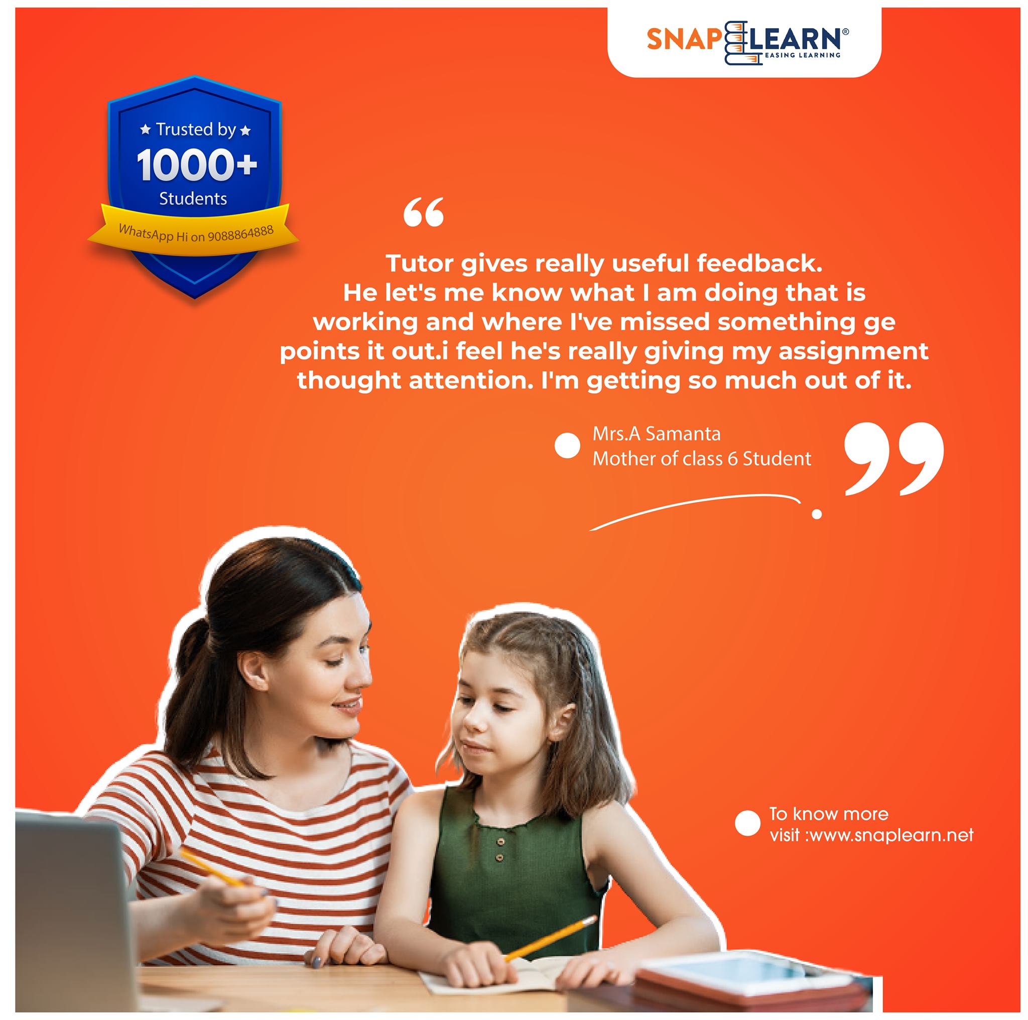 SnapLearn - Easing Learning