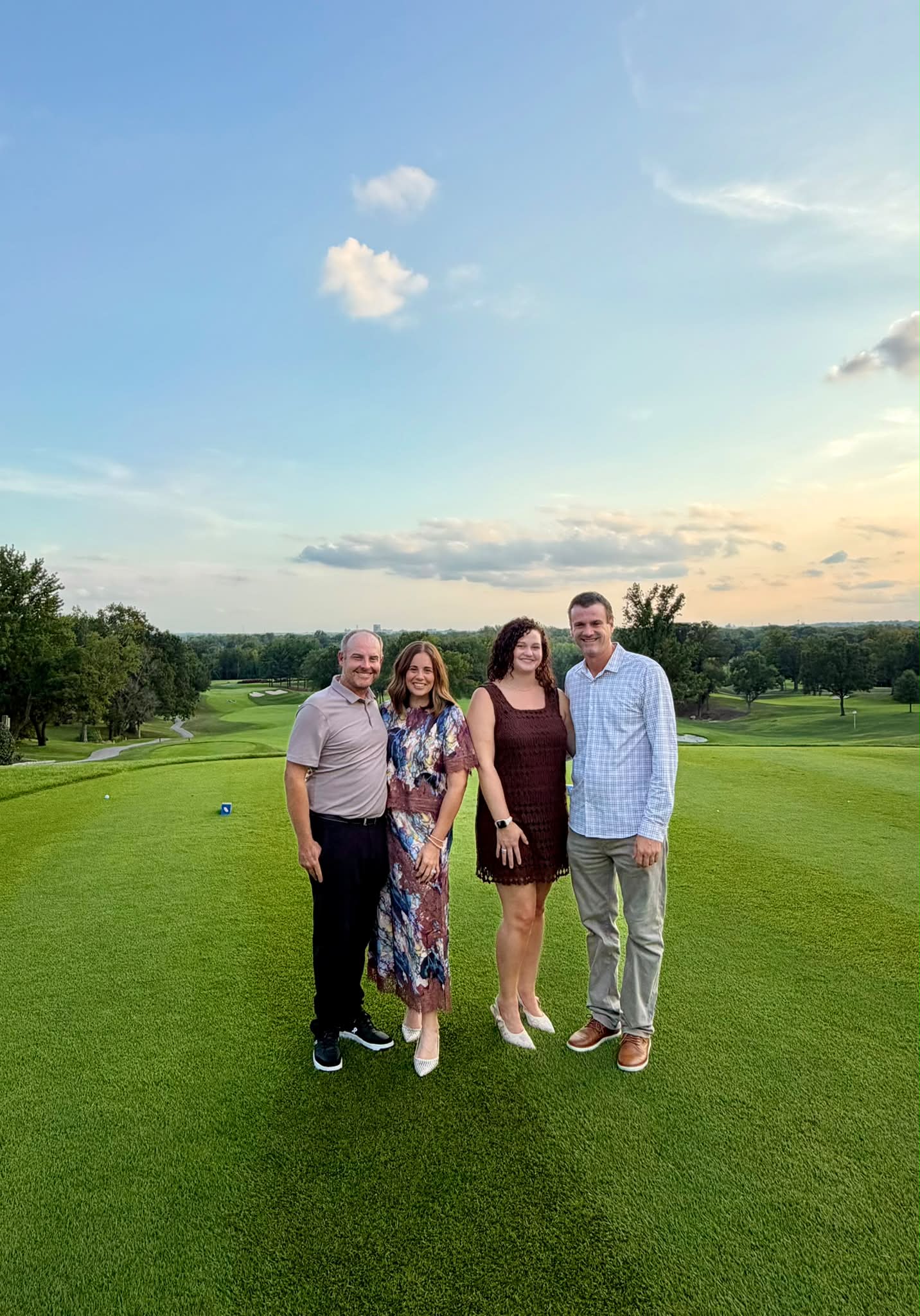 A night out at the Evansville Country Club in Grace Company dresses