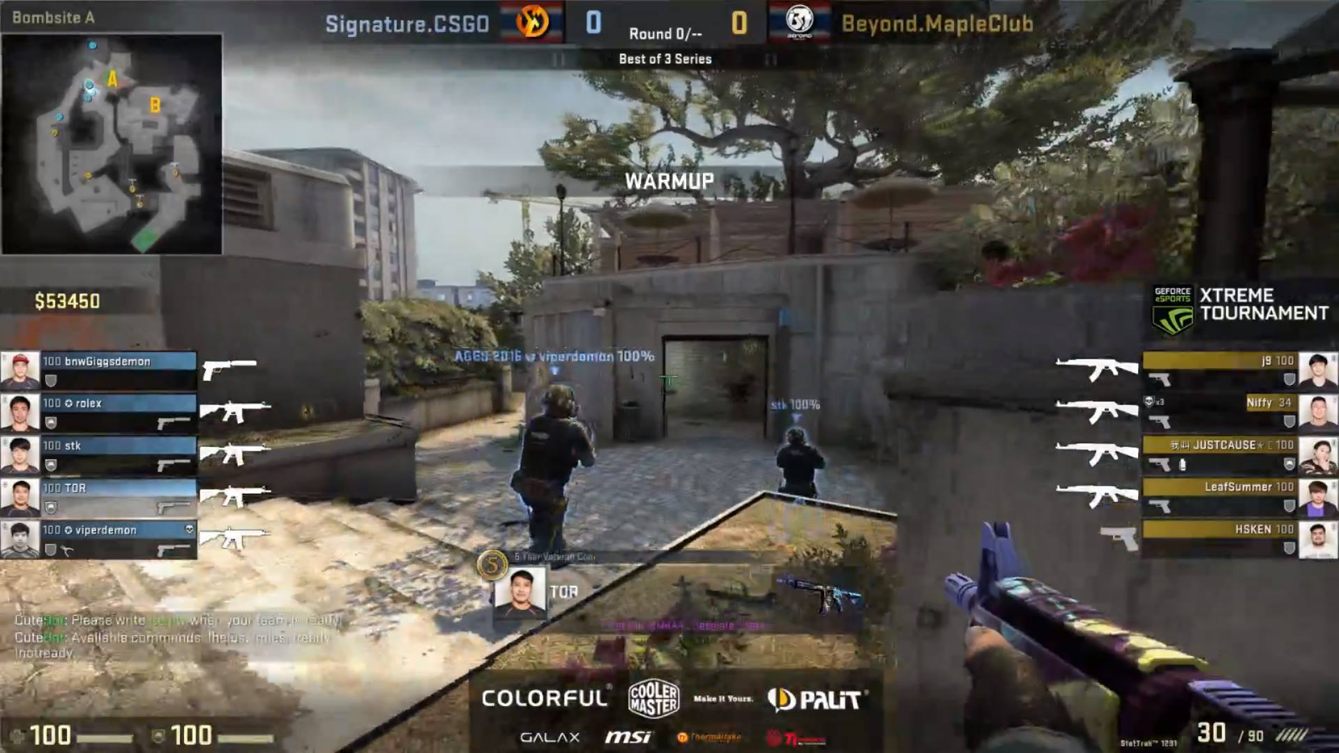 Signature.CS:GO แข่งขันรอบชิงชนะเลิศ... - Signature Gaming
