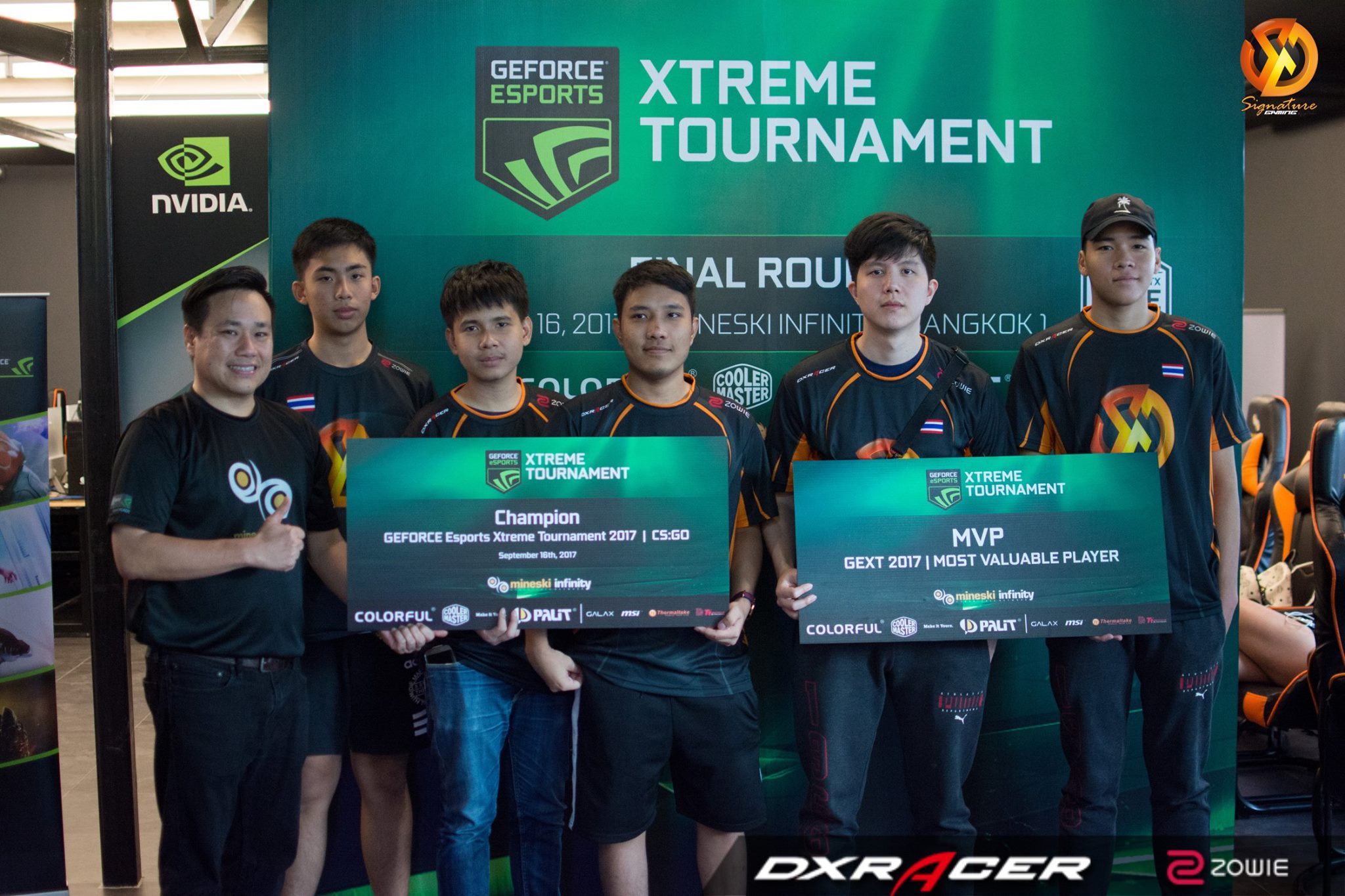 Signature.CS:GO เอาชนะเป็นแชมป์รายการ... - Signature Gaming | Facebook