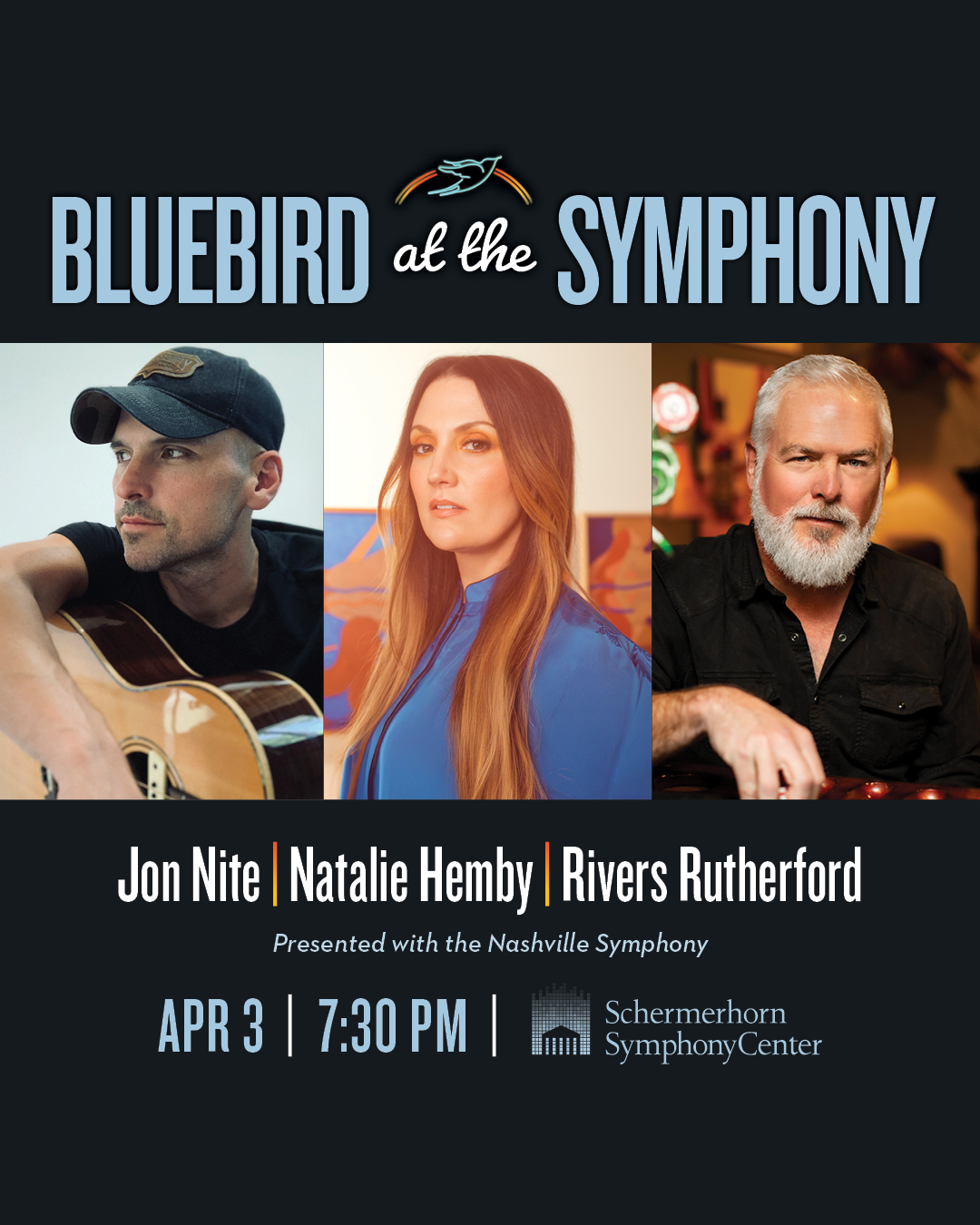 Nashville - In just five weeks on April 3, three visionary songwriters ...