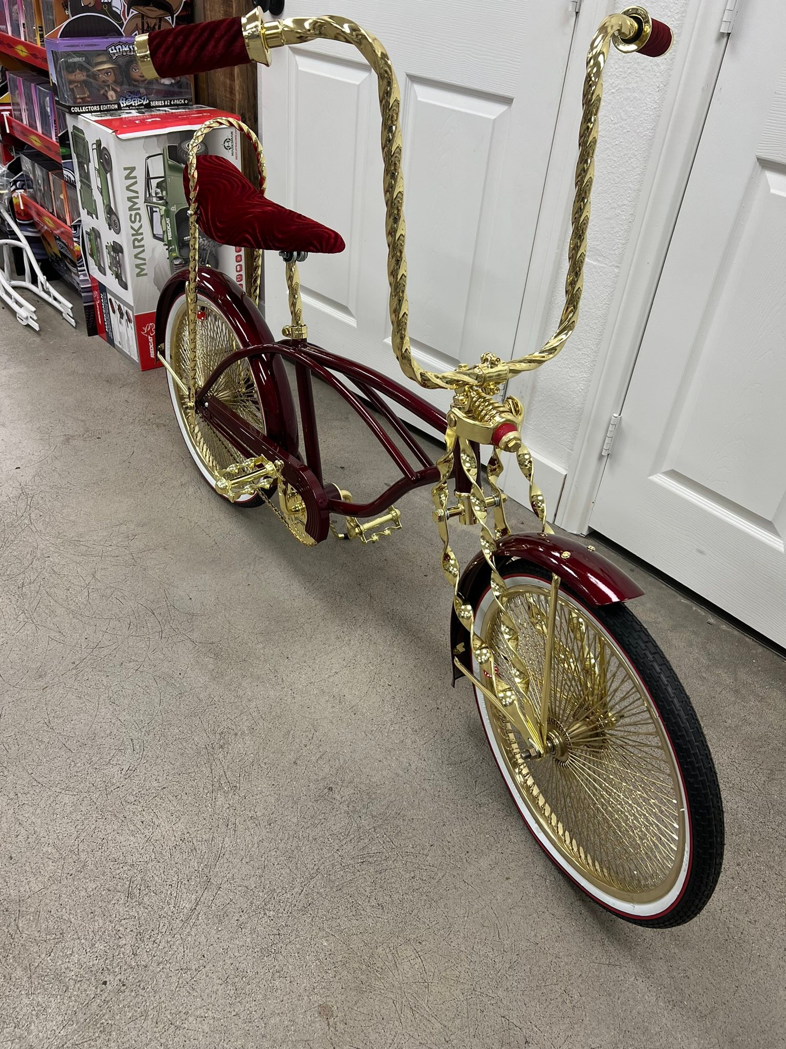 motorized lowrider bicycle for sale Magnum Low Rider Tracer Master2.0 GS 20Lowrider Stretch Cruiser Bike Cruise in style with the Tracer Master2.0 GS Lowrider Bike Just Finished & Up for