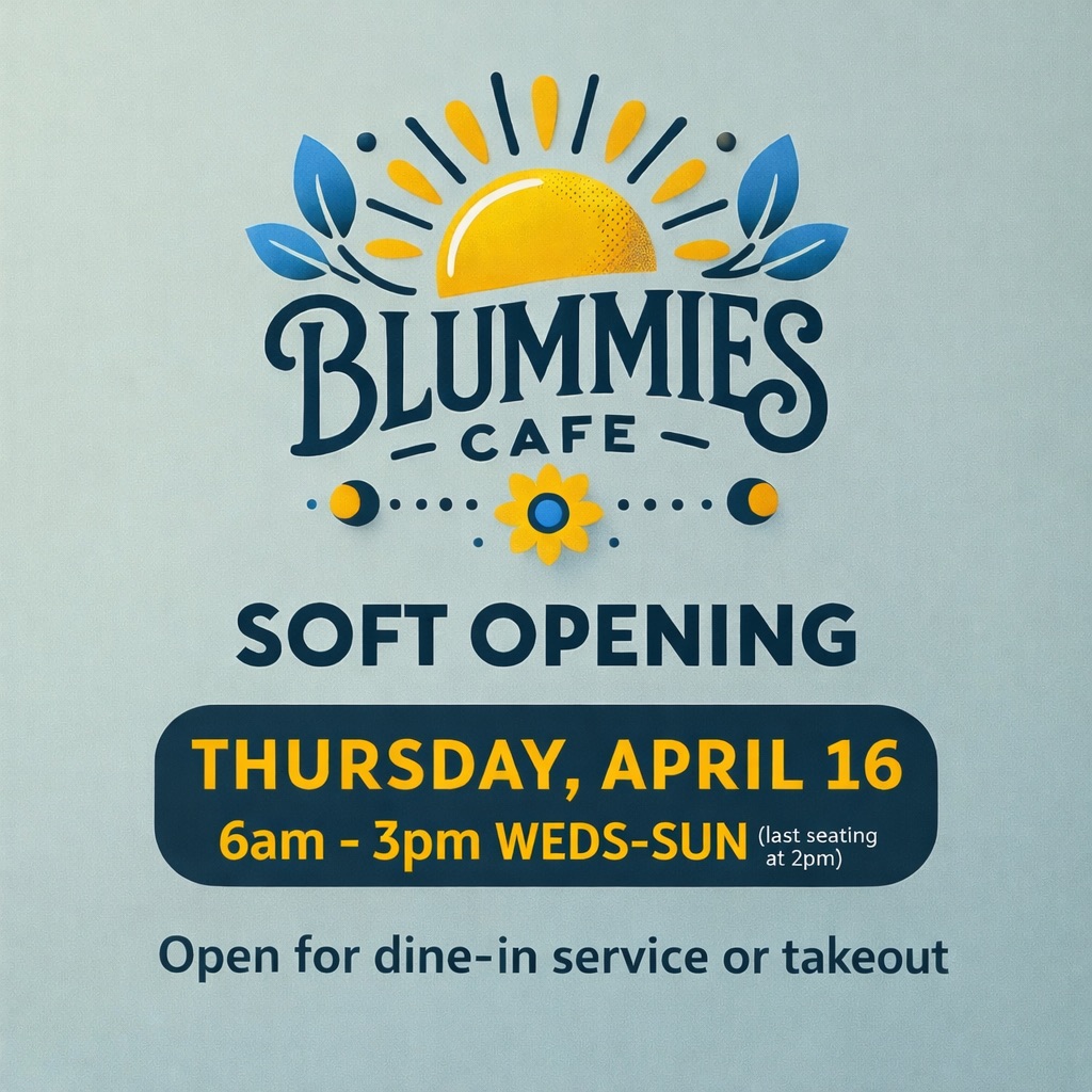 Soft opening - join us for our first few days before the grand opening!