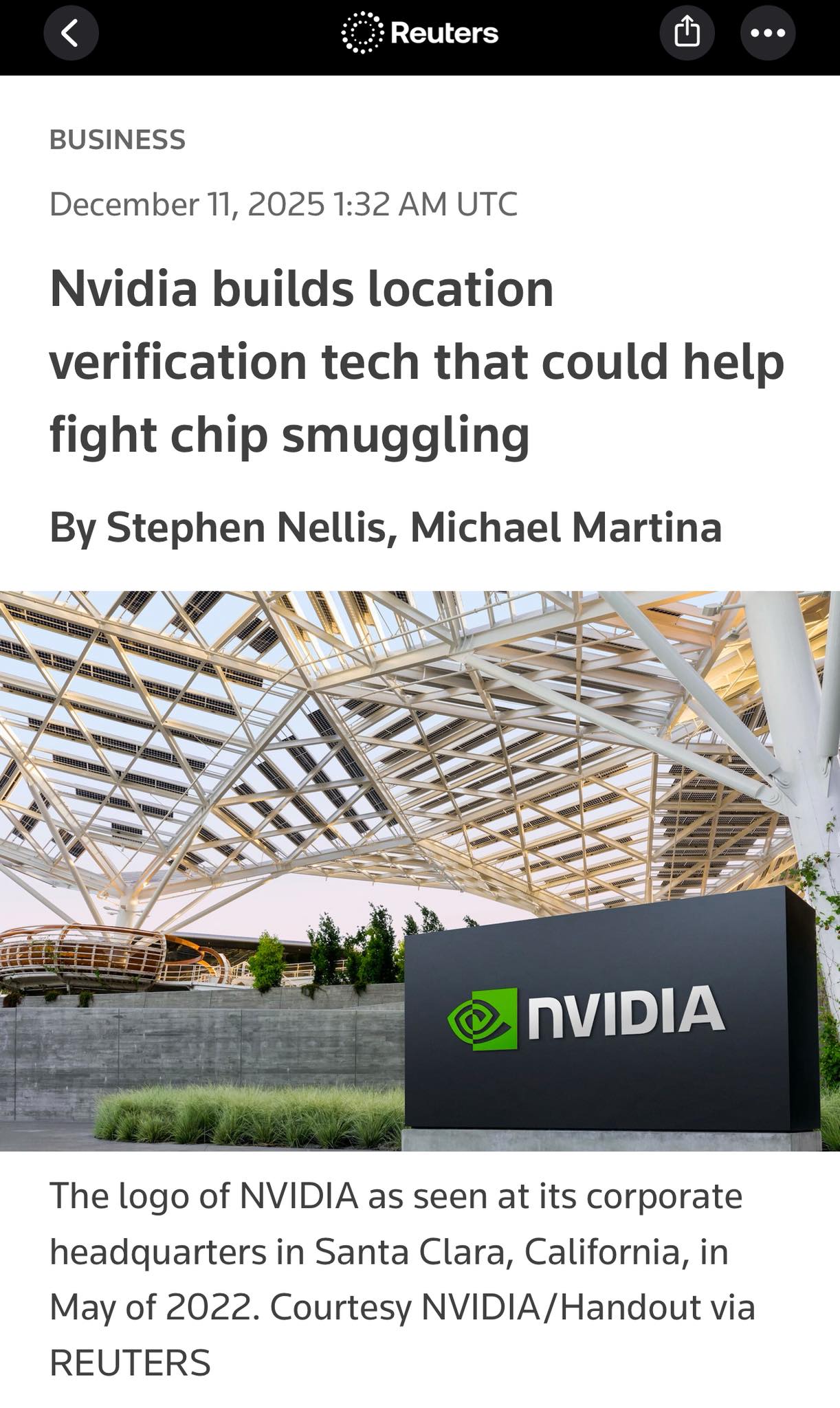 Alexander - Nvidia 已開發「位置驗證技術」，有望協助打擊晶片走私 被習大大猜對囉…難怪川普願意批准讓中國購買H200 ...