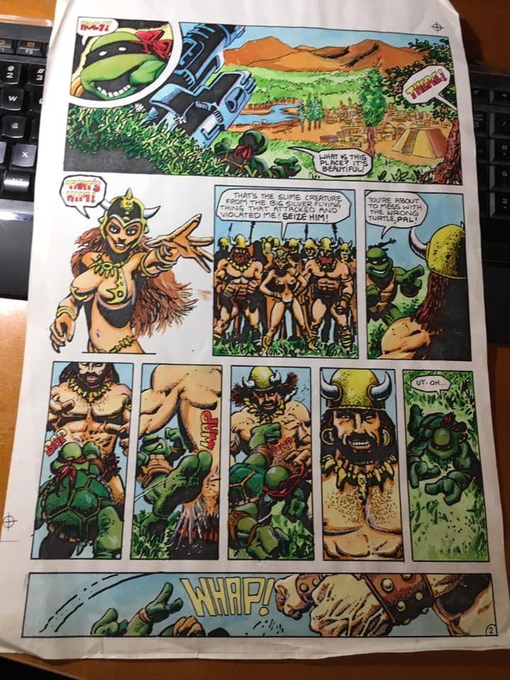 This is a reproduced page with... - Shellback Artworks