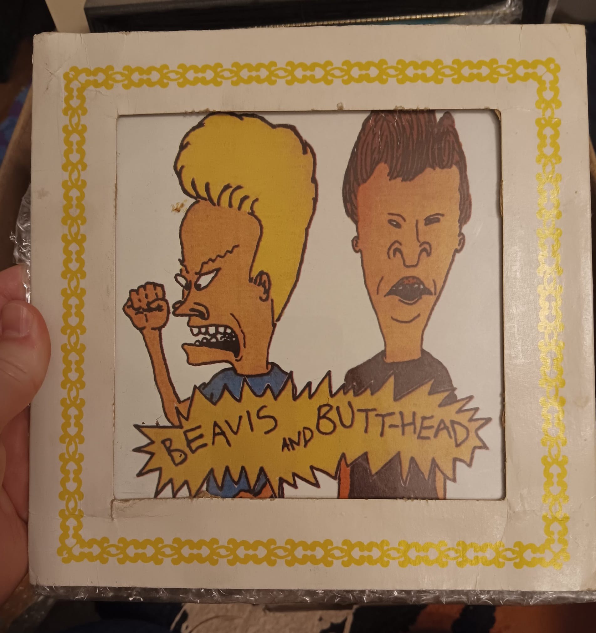 Vintage Beavis and Butt-Head poster found after 20 years