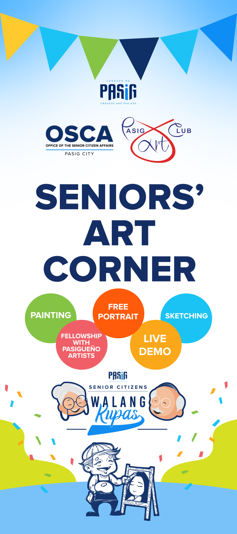 Pasig City OSCA - FELLOWSHIP OF SENIOR PASIGUENO ARTISTS! Painting ...