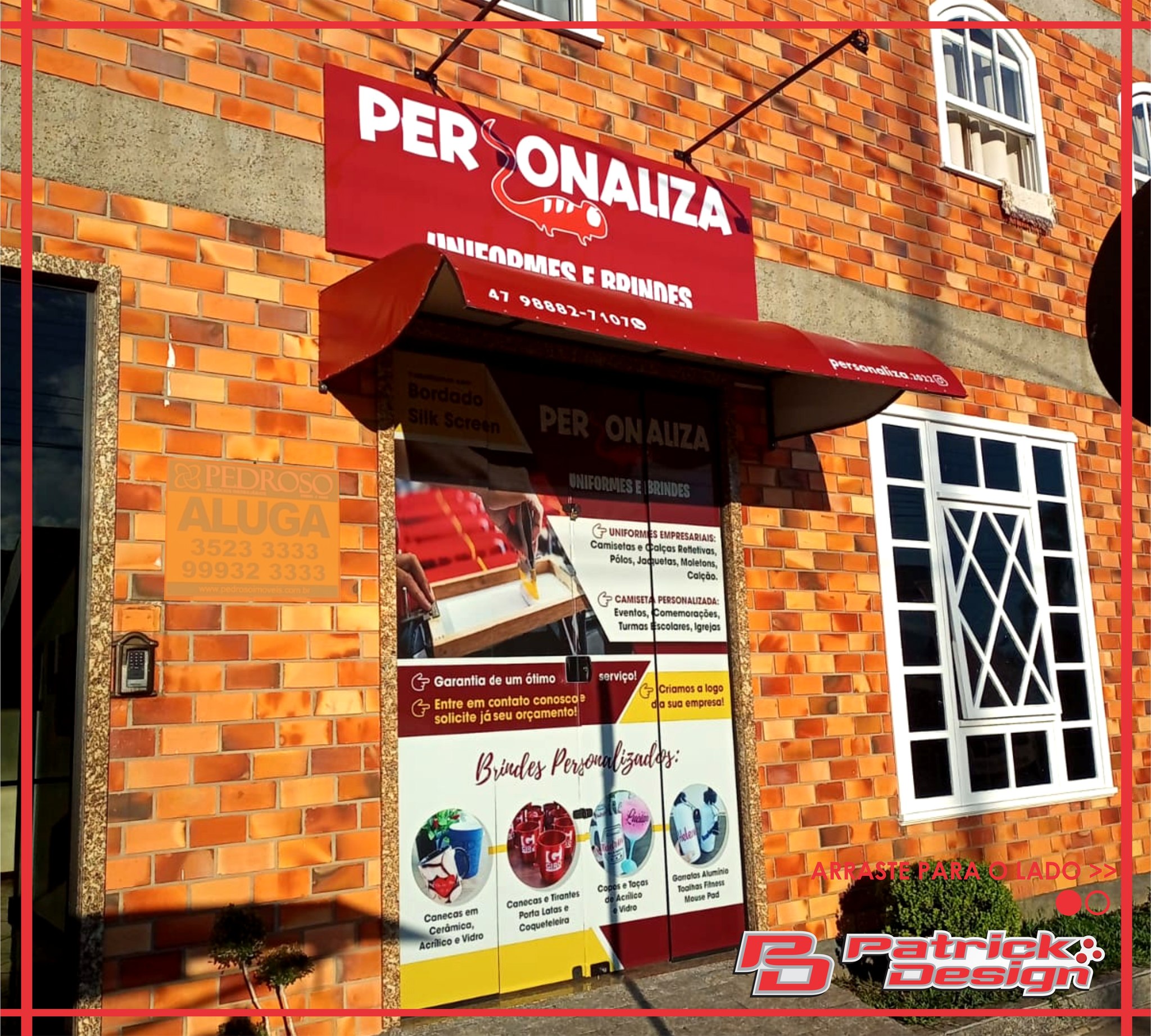 Fachada... - Patrick Design - Gráfica e Comunicação Visual