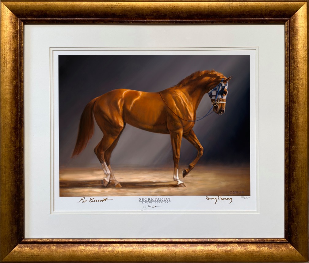 Secretariat - This stunning limited-edition print of...