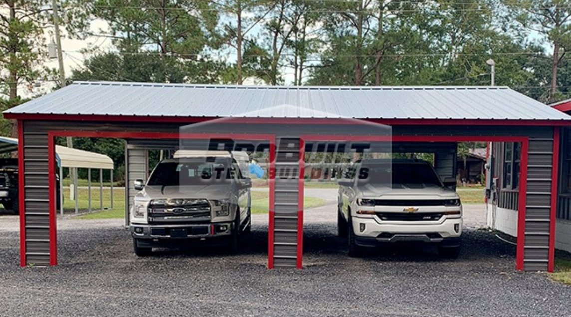 24' x 31' x 8' Vertical roof... - ProBuilt Steel Buildings | Facebook