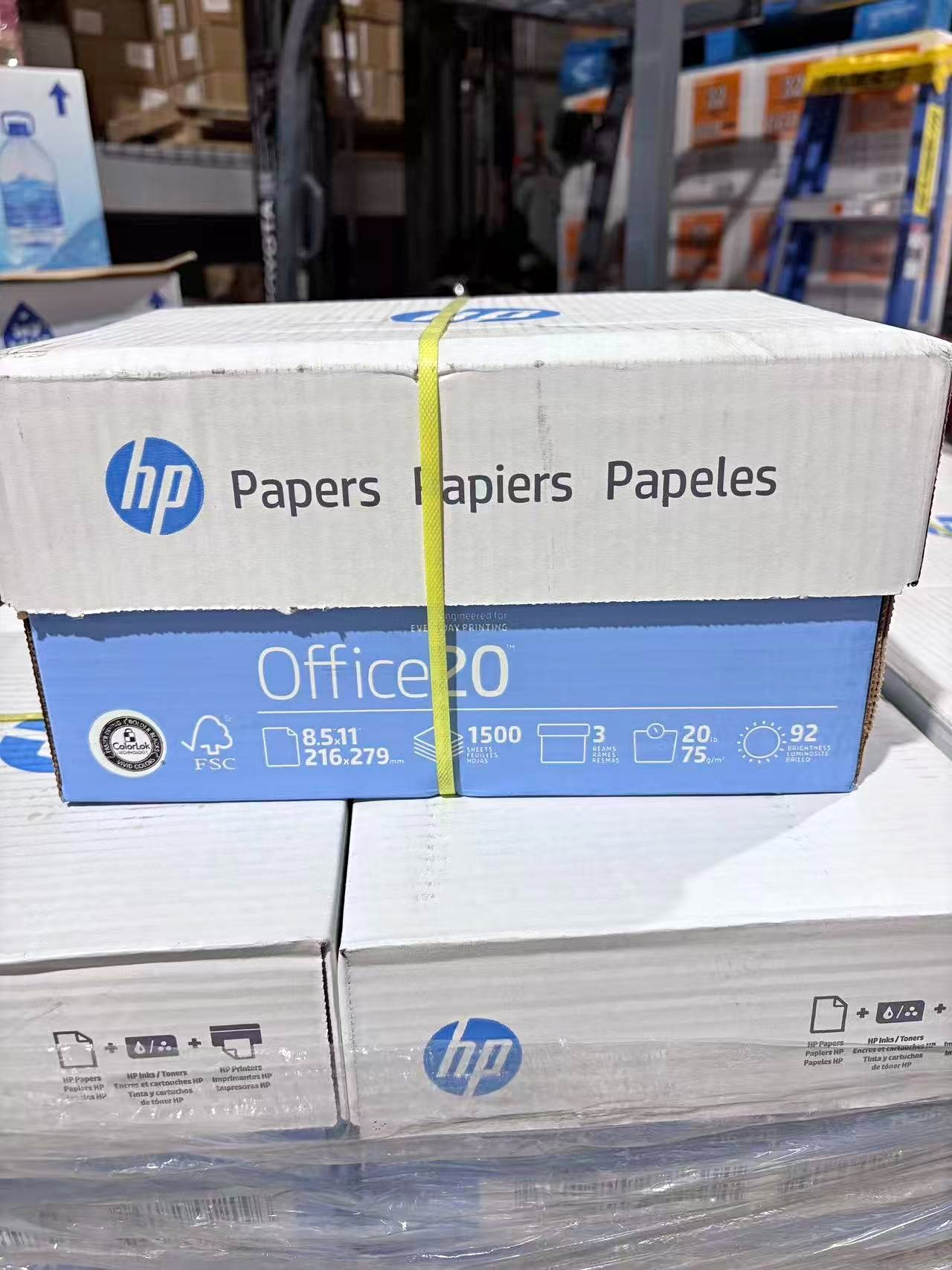 HP Office20 Copy Paper – 8.5” x 11” 1500 sheets - Printer Parts ...