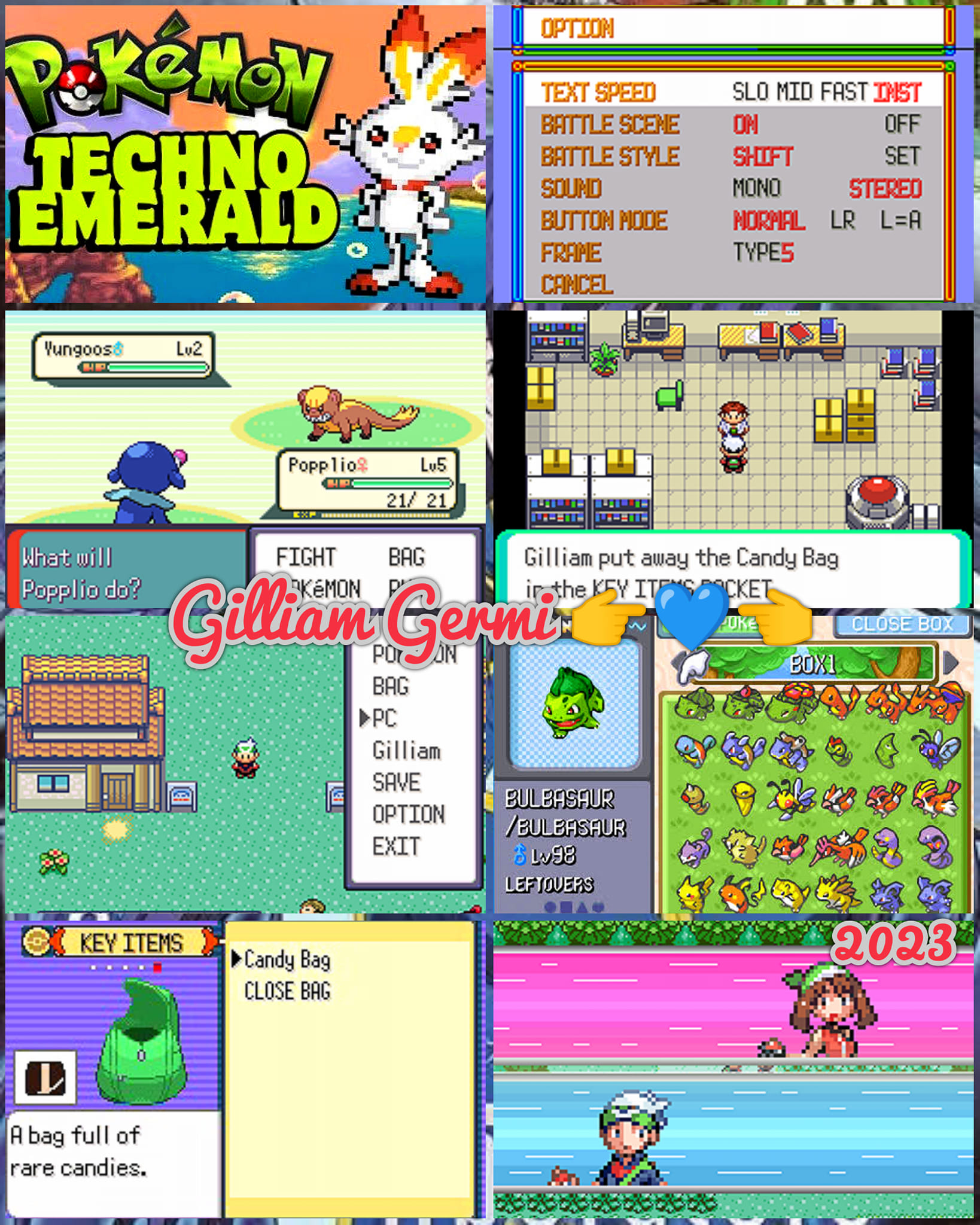 Gilliam - 🧡Pokemon Techno Emerald GBA 💜Author:MythicalBlurFlare 💜 ...