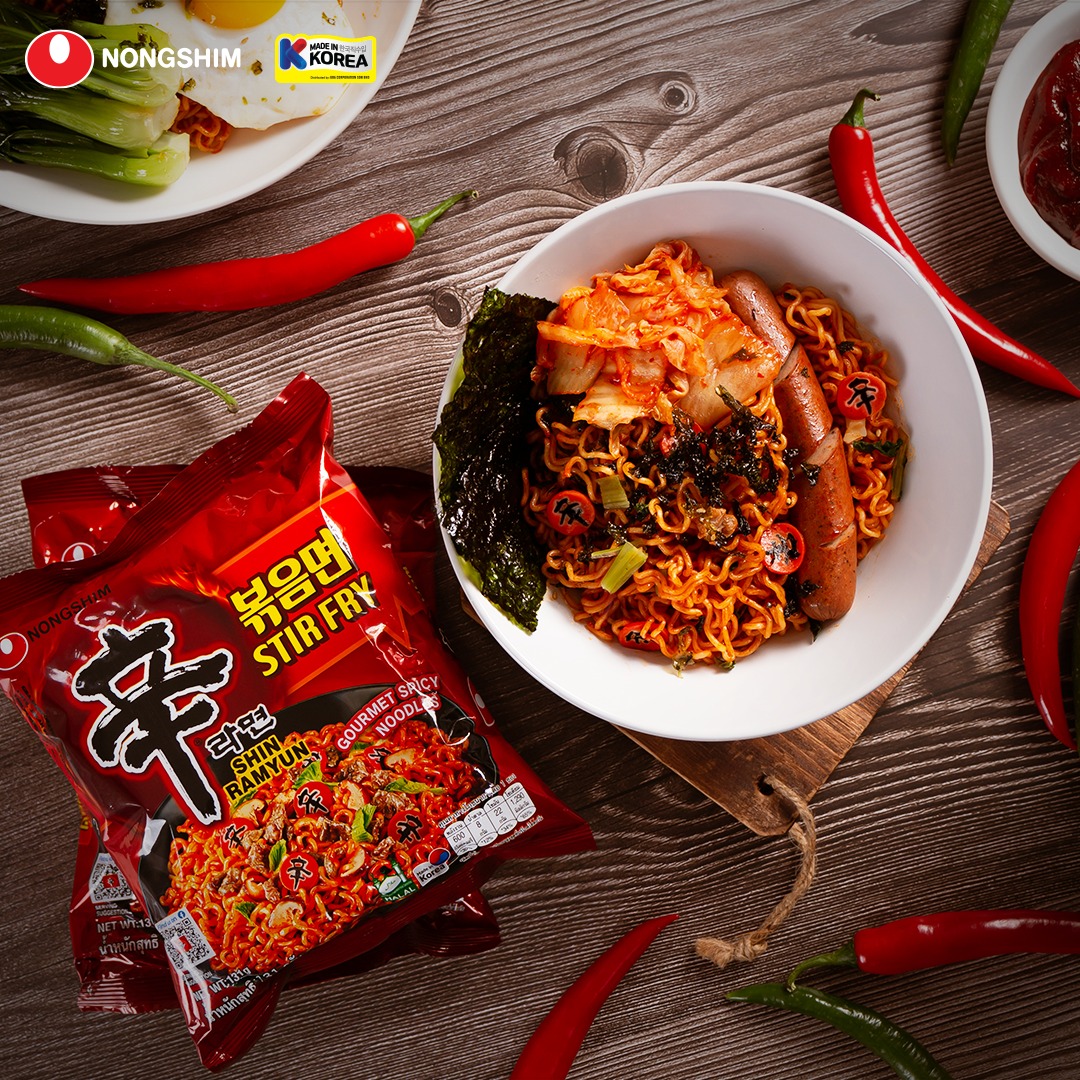 Nongshim Malaysia - Adding sausages, kimchi, and seaweed just completes ...