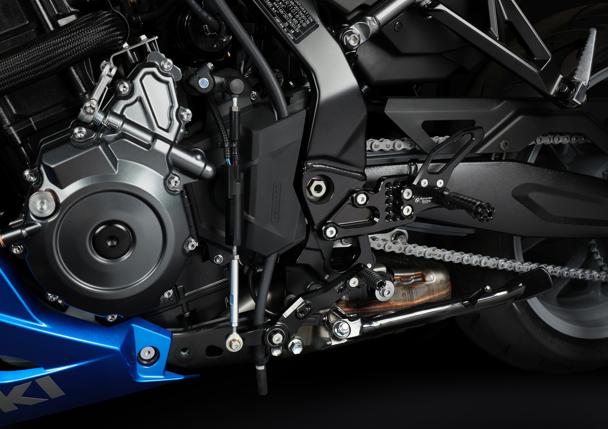 Regina ZRP2 chain and sprocket set for Suzuki Hayabusa and B-King