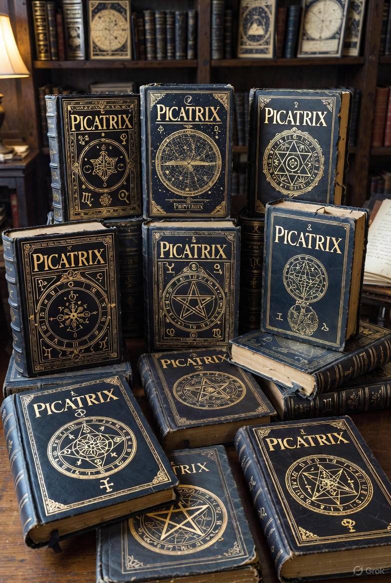 witches ,cats and fantasy | The **Picatrix** is a medieval grimoire of ...
