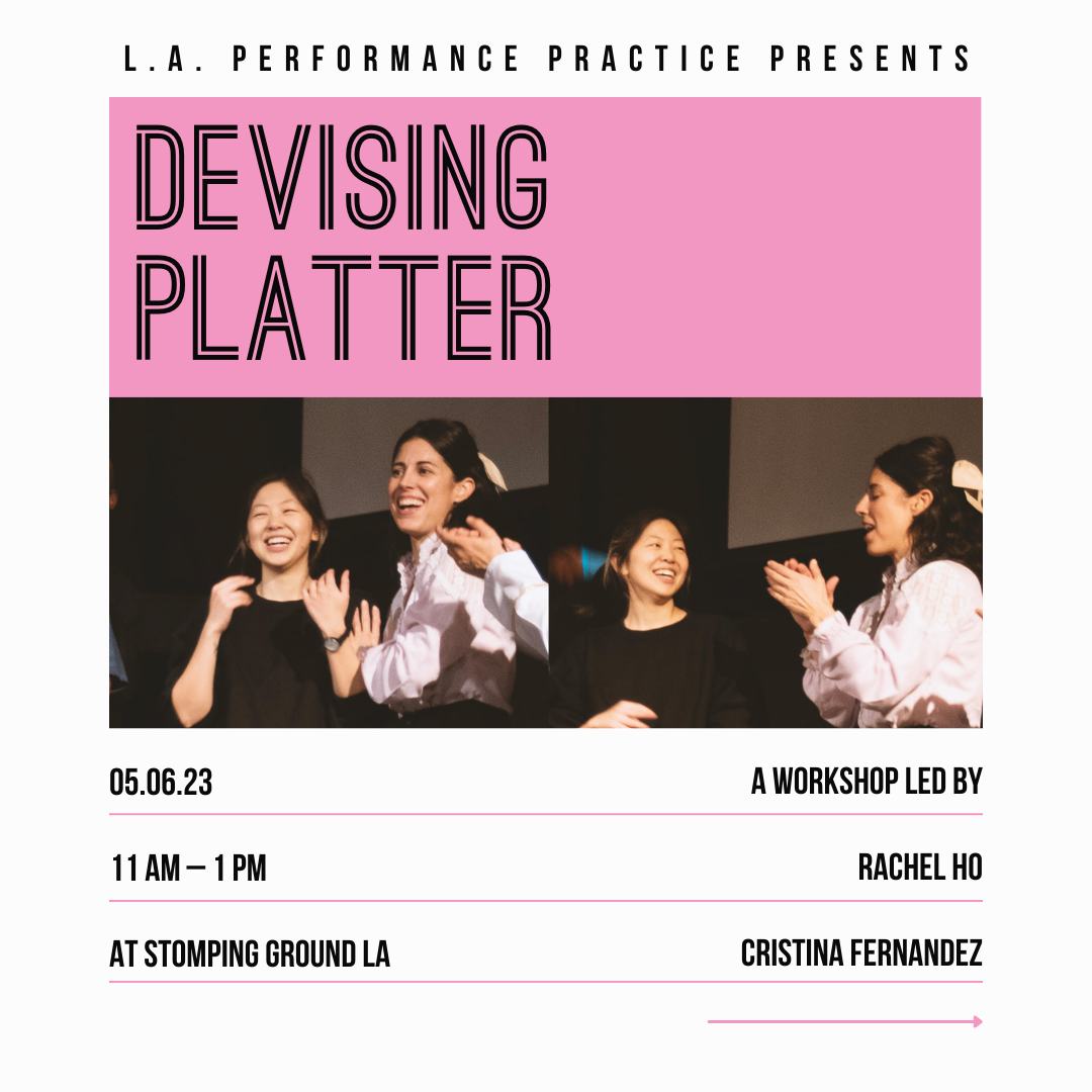 New workshop! Join us... - Los Angeles Performance Practice | Facebook