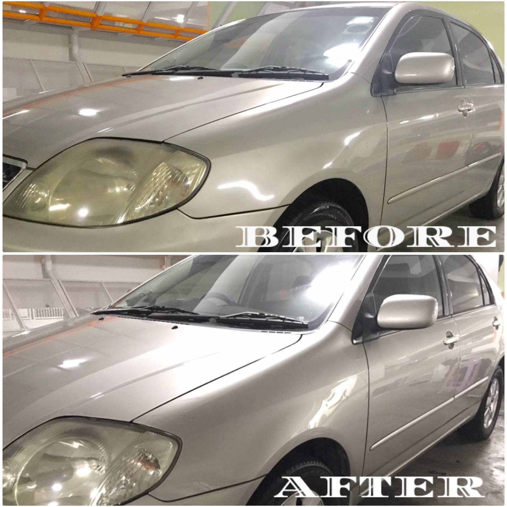 Taser Detailing - Toyota Corolla 2002, Manage to squeeze...