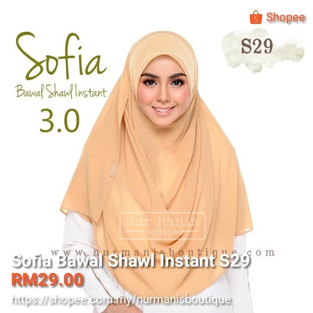 Nur Manis Boutique Sofia Bawal Shawl Instant S29 At 25 Off Rm29 00 Only Get It On Shopee Now Https Mall Shopee Com My Sofia 20bawal 20shawl 20instant 20s29 I 76358885 1464945895 Facebook