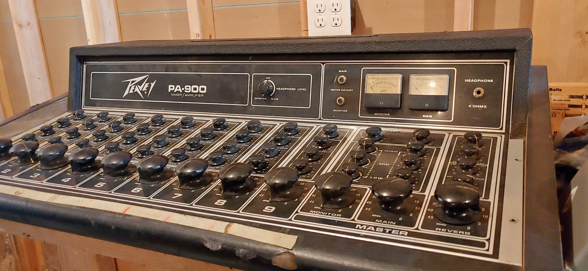 Peavey PA-900 Mono Audio Mixer With Spring Reverb (New Power Supply ...
