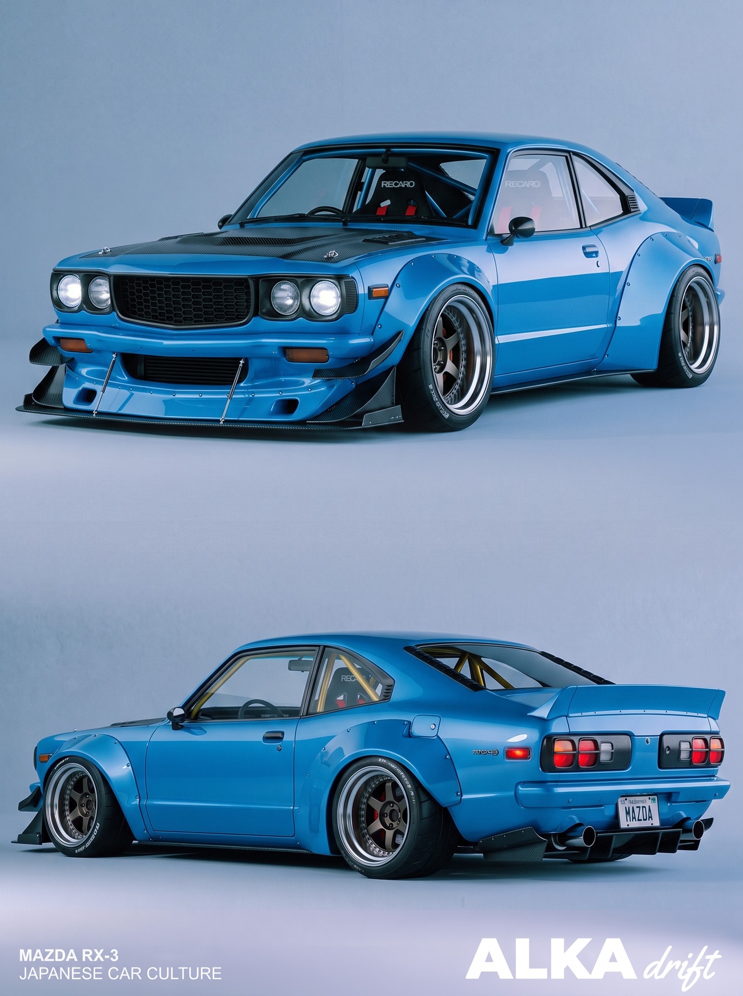 Mazda RX-3 1974 Kaido Racer