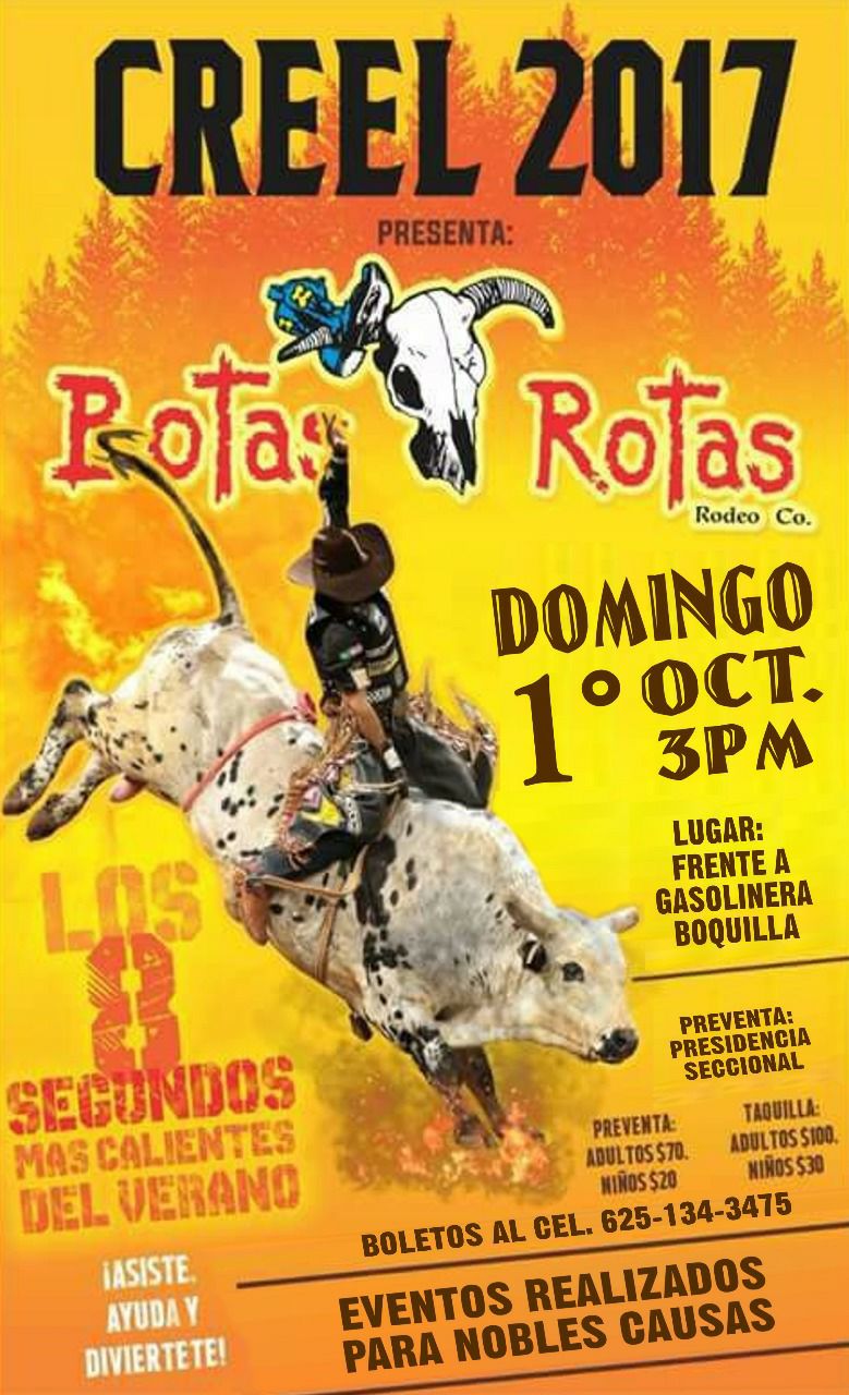 Alla nos vemos CREEL TuriCreel Bocoyna... - Rodeo Botas Rotas | Facebook