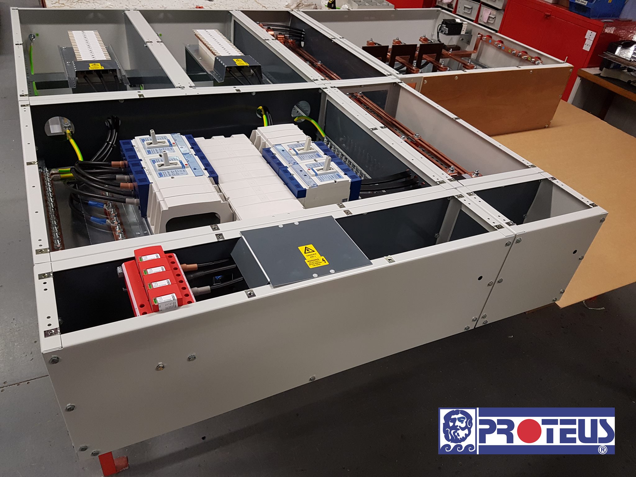 Proteus - Here is a bespoke MCCB panel board for a customer of CEF ...