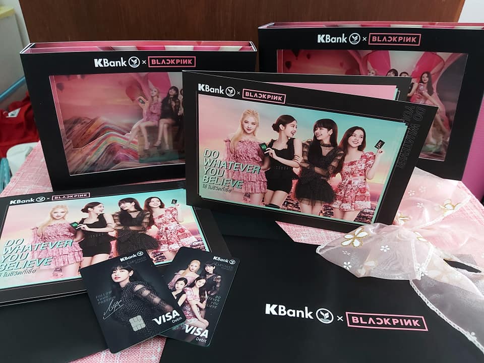 UPDATE] BLACKPINK x KBank debit card ✨✨ #LISA #리사 #BLACKPINK