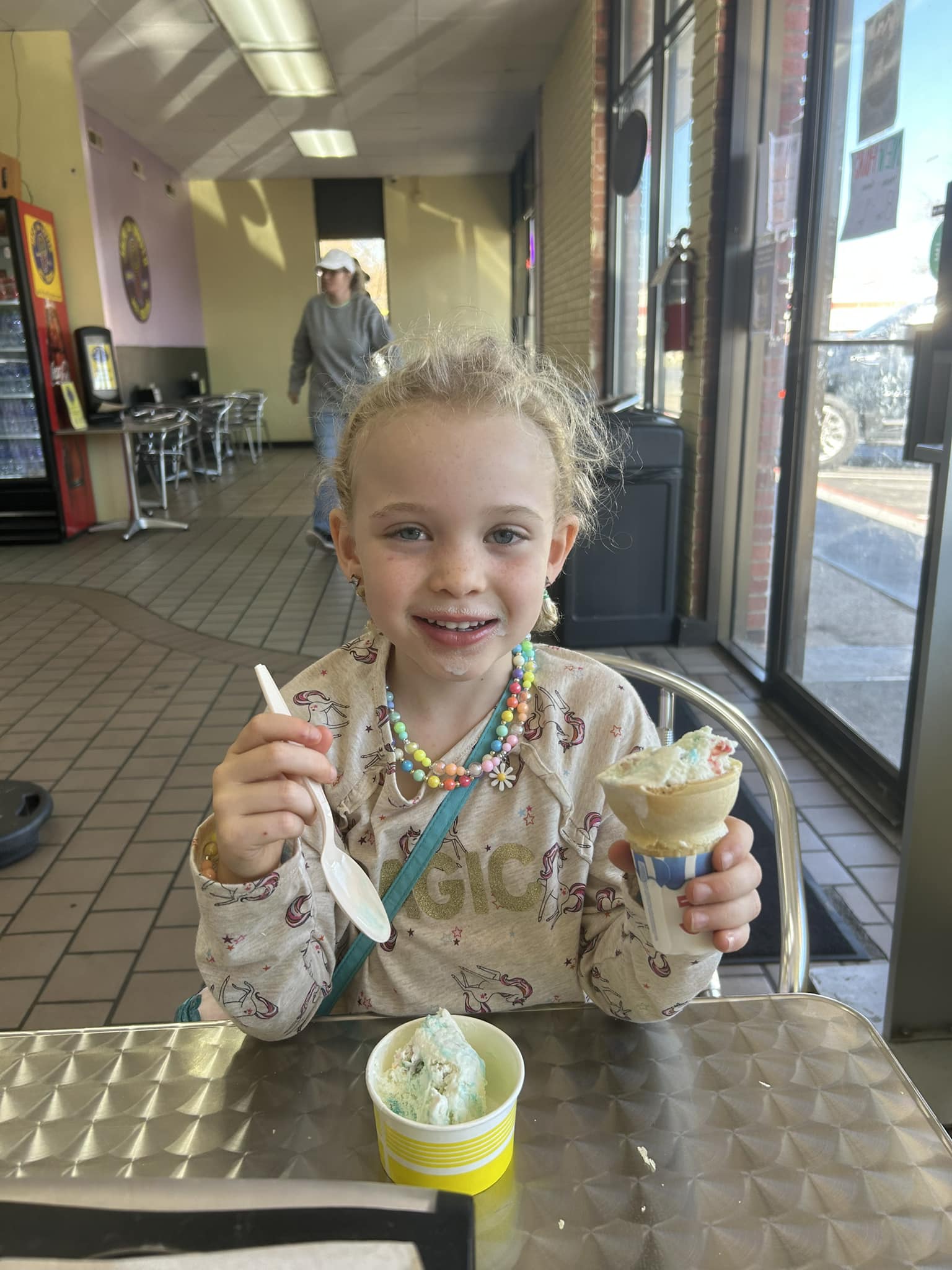 Jack the Dipper in Fletcher serves huge ice cream cones