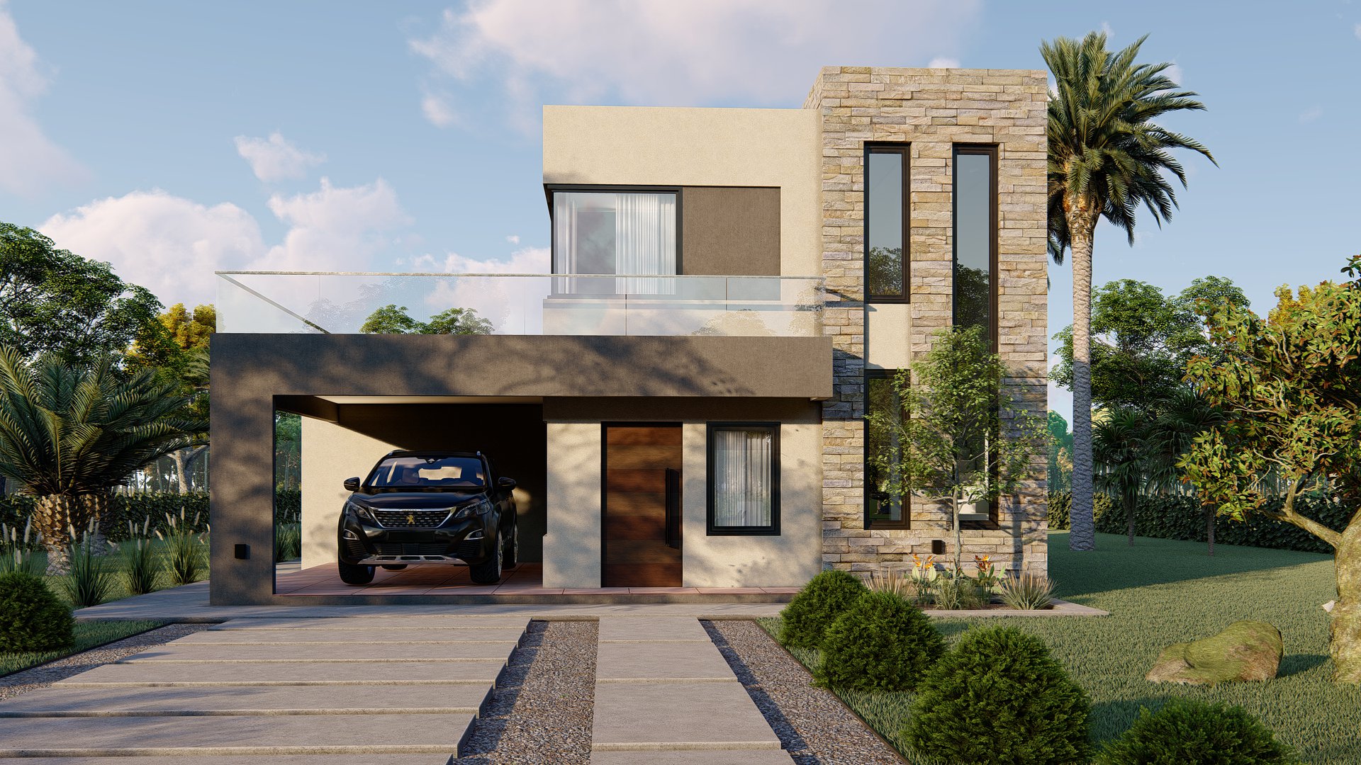 Renders Exteriores Casa - Steel... - Estudio Cad & Asociados | Facebook