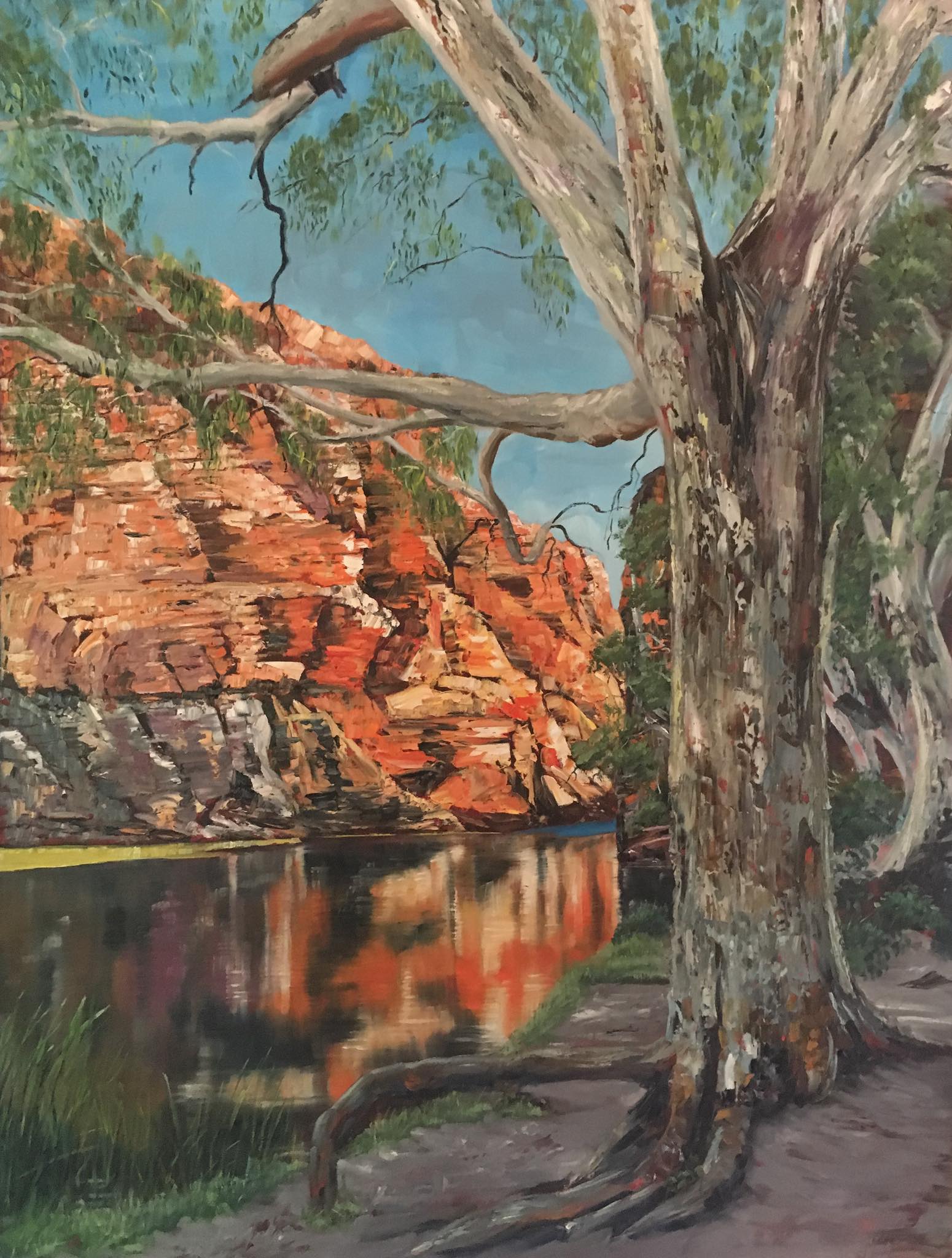 Painting Australia | Ellery Creek Big Hole 11 
