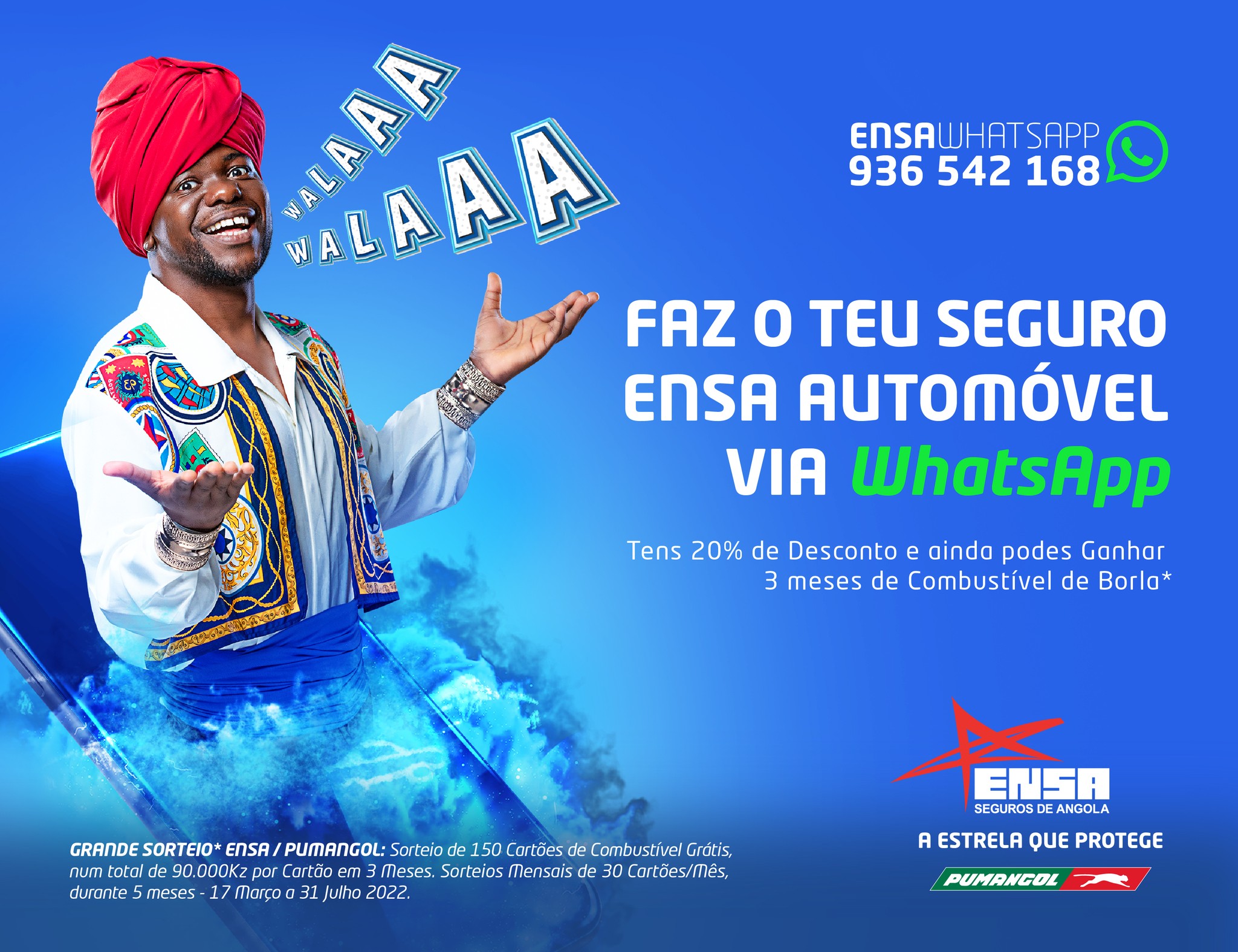 Adira já a nova campanha via... - ENSA - Seguros de Angola | Facebook