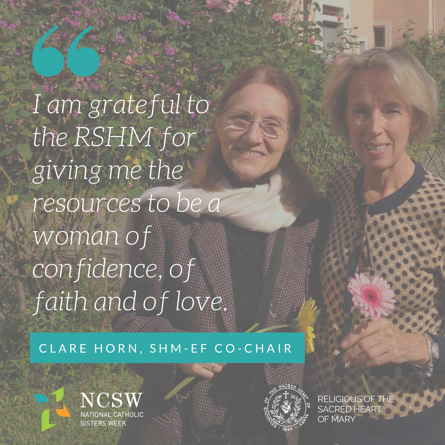 In honor of National Catholic Sisters Week, we will be posting notes of ...