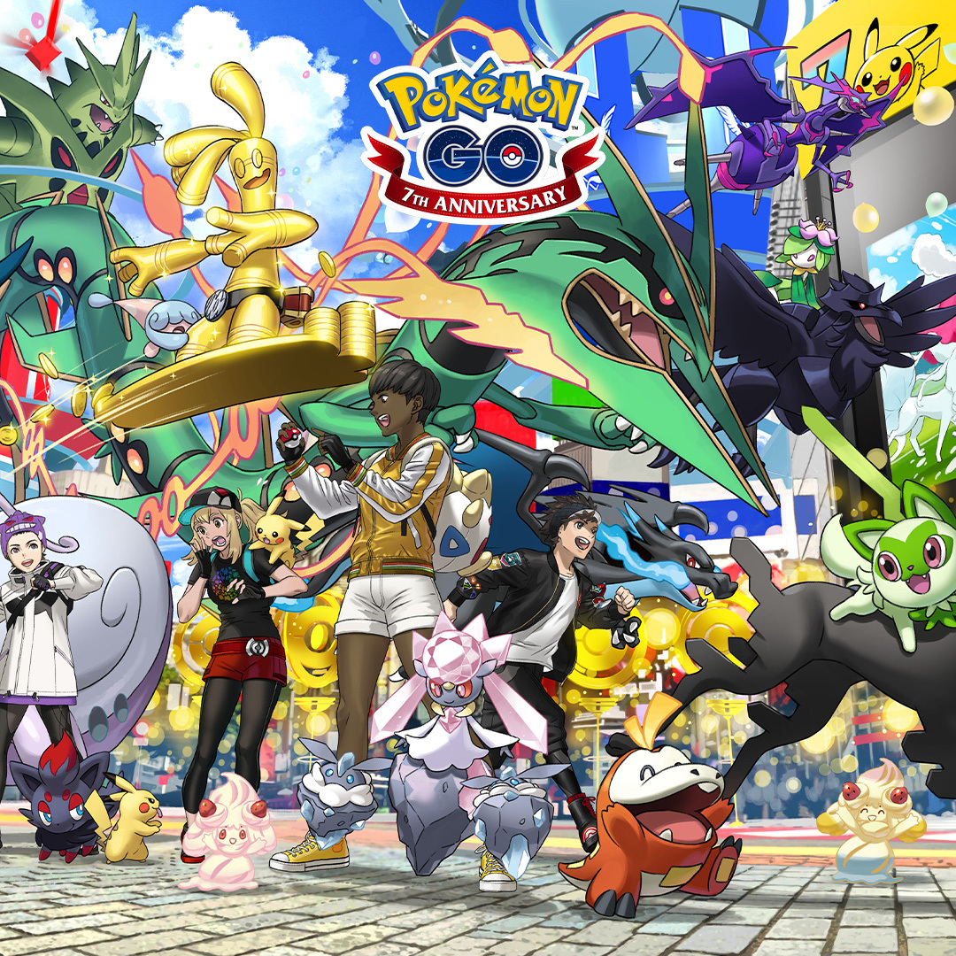 Pokemon Go celebrates 10th anniversary with new artwork