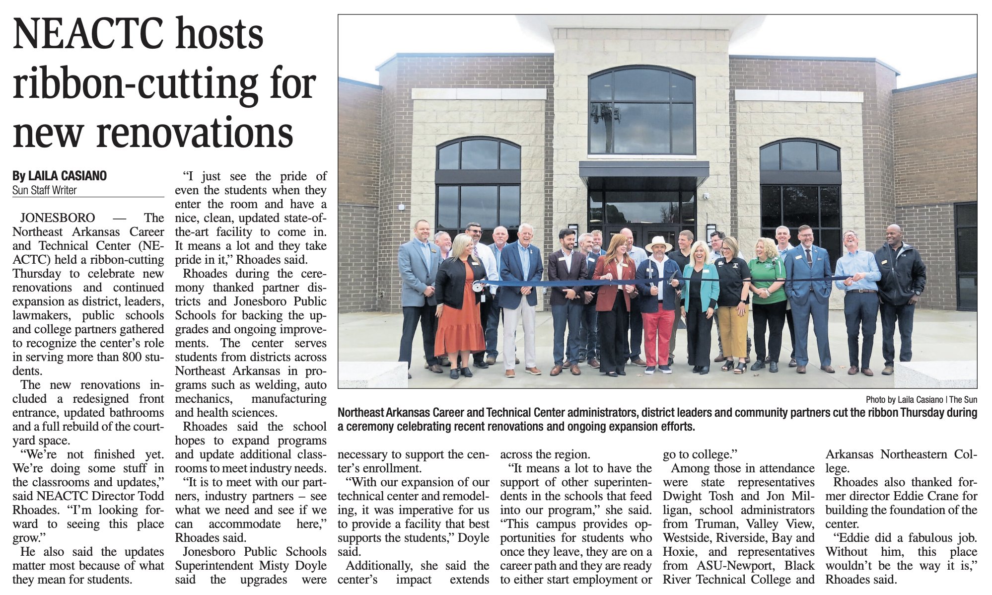 📰 Northeast Arkansas Career and... - Jonesboro Public Schools | Facebook