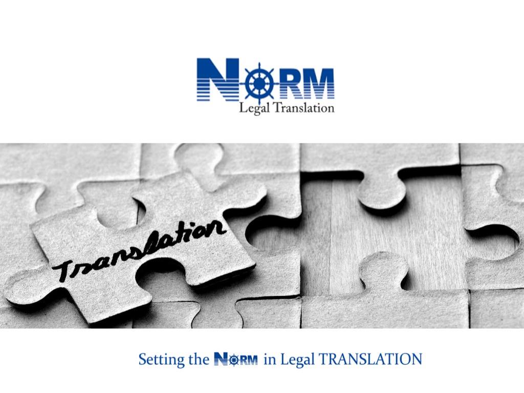 NORM Tercüme / Legal Translation - #kişiselveriler 