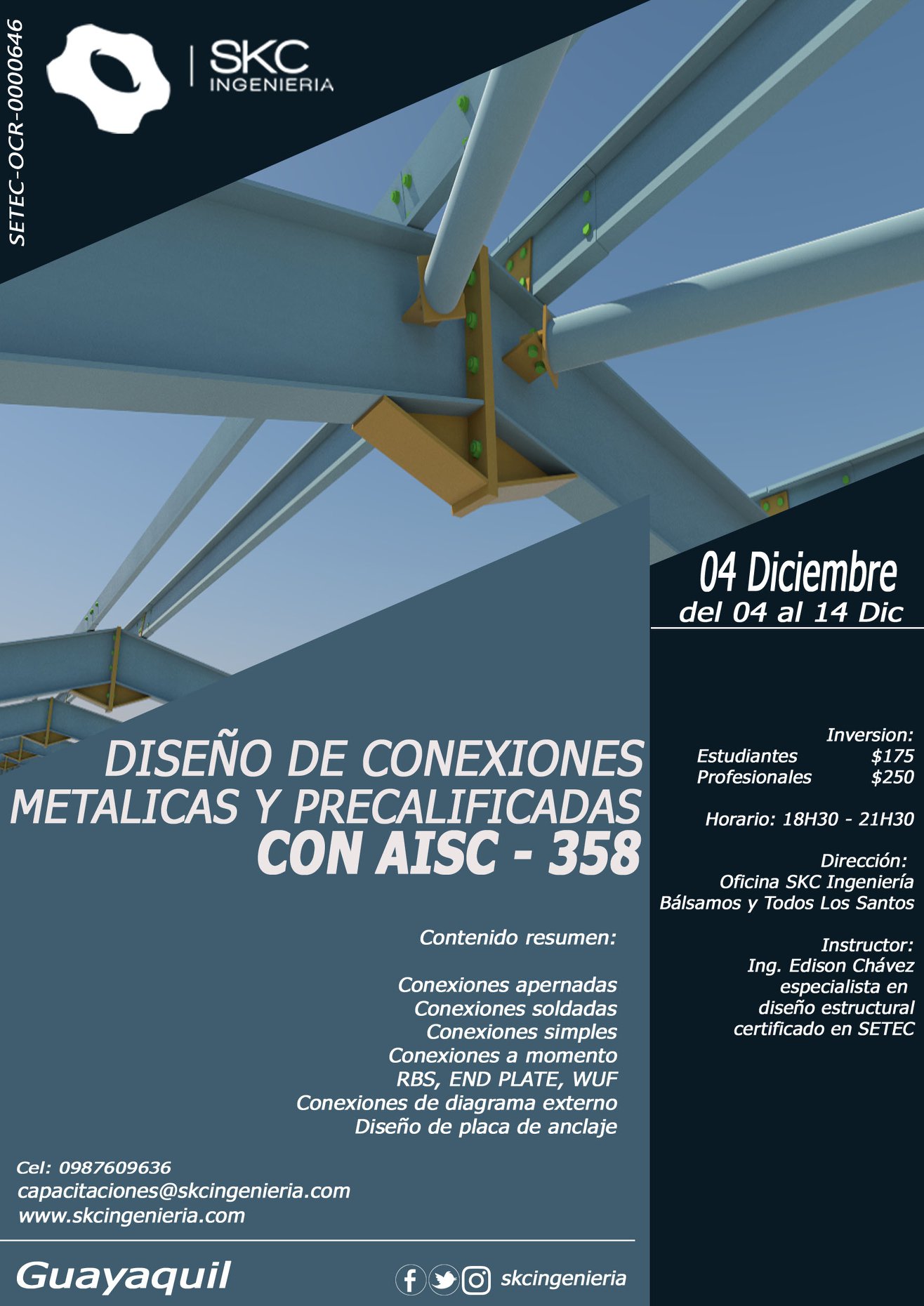 SKC Ingeniería - Diseño de conexiones metálicas y pre... | Facebook