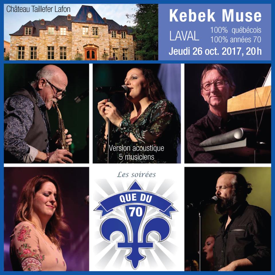 Kébek Muse - Kebek Muse sera en spectacle le 26 octobre 2017. 1er ...