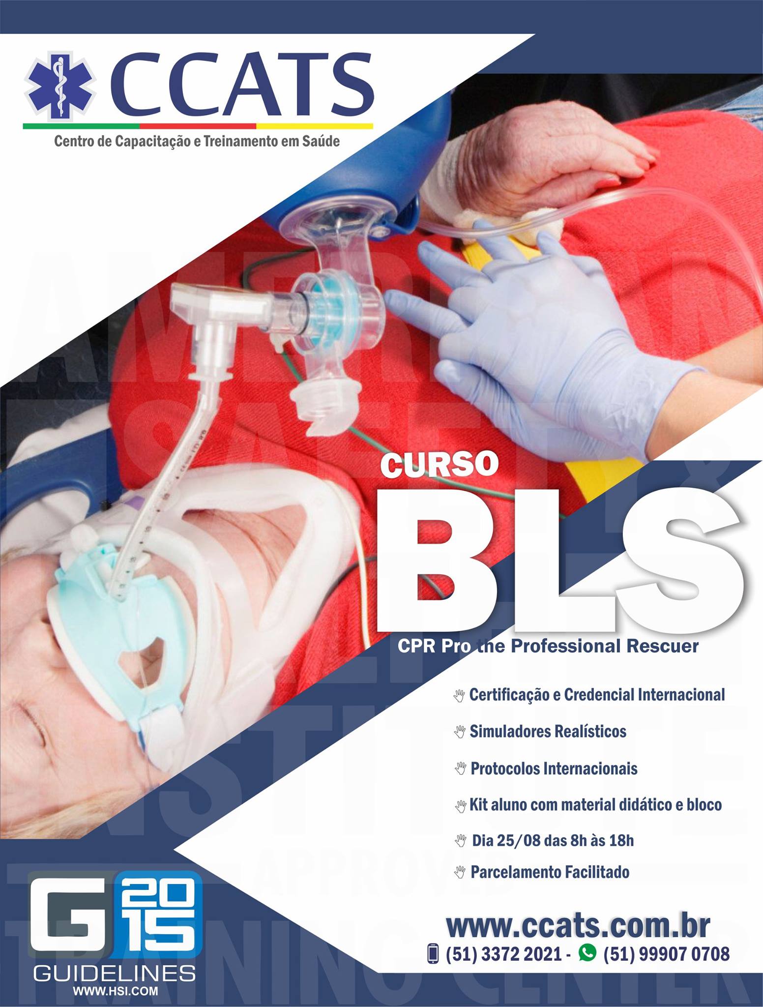 CURSO SUPORTE BÁSICO DE VIDA Venha... - CCATS TREINAMENTOS | Facebook