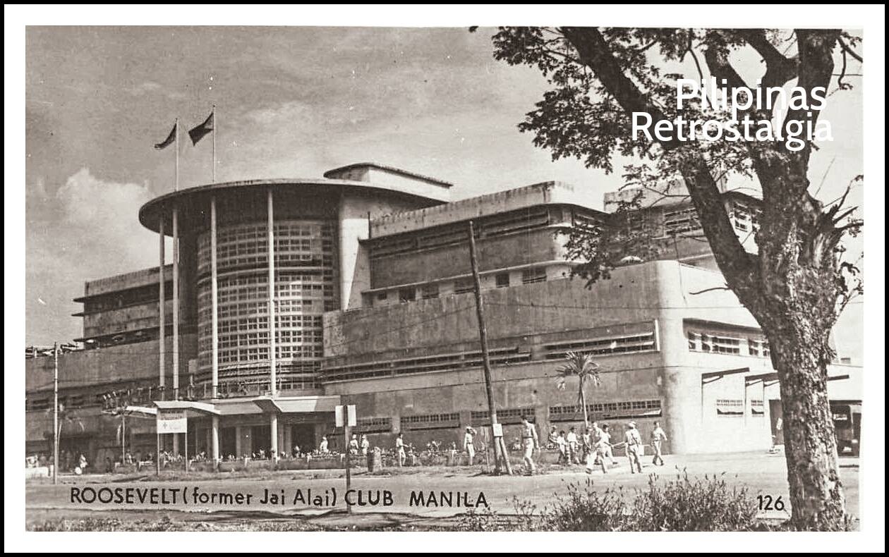 Pilipinas Retrostalgia - Roosevelt Club (former Jai Alai Building) on ...