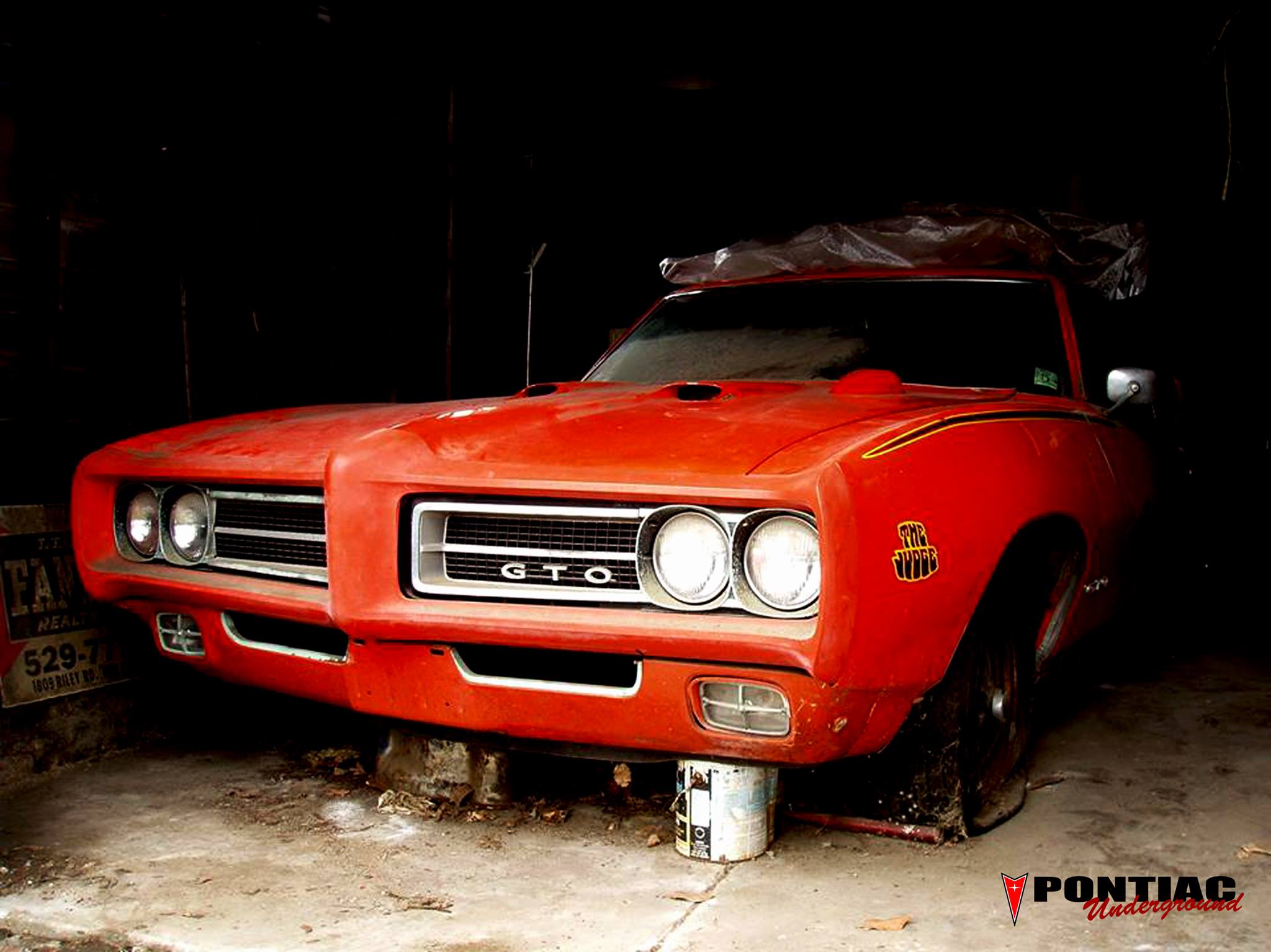 How about a real 1969 GTO Judge sitting in a junkyard! I almost