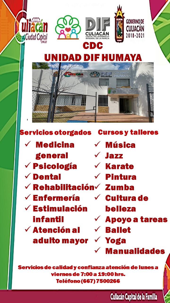 Unidad DIF Humaya | Culiacán