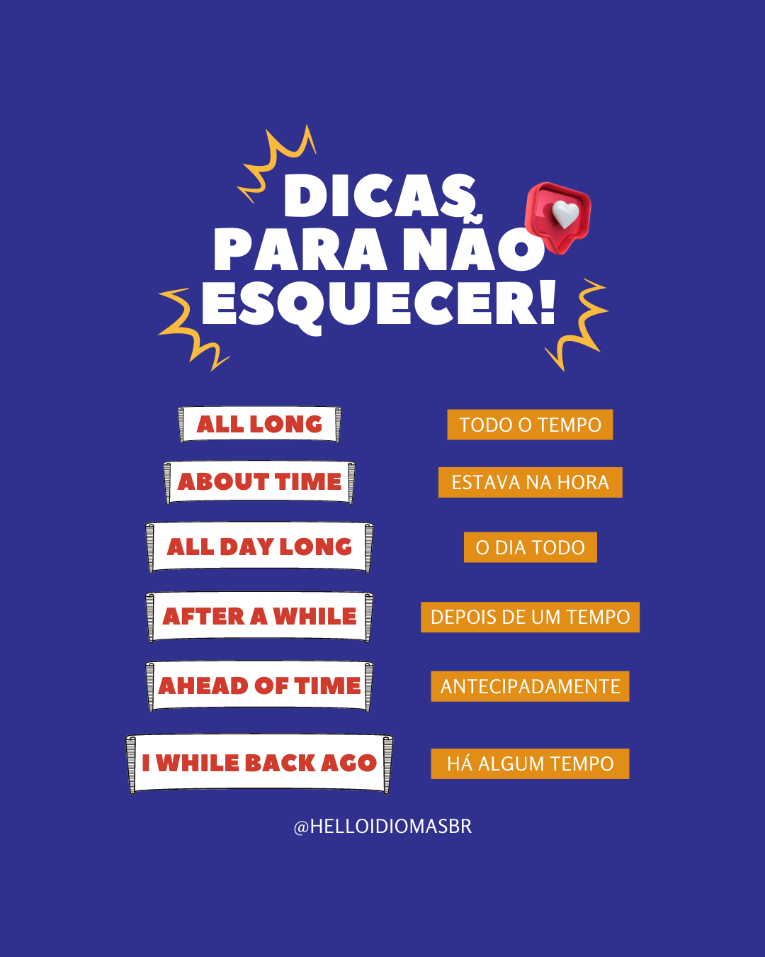 HELLO Idiomas - Hey, my friend! Conta vai, certeza que você não sabia ...