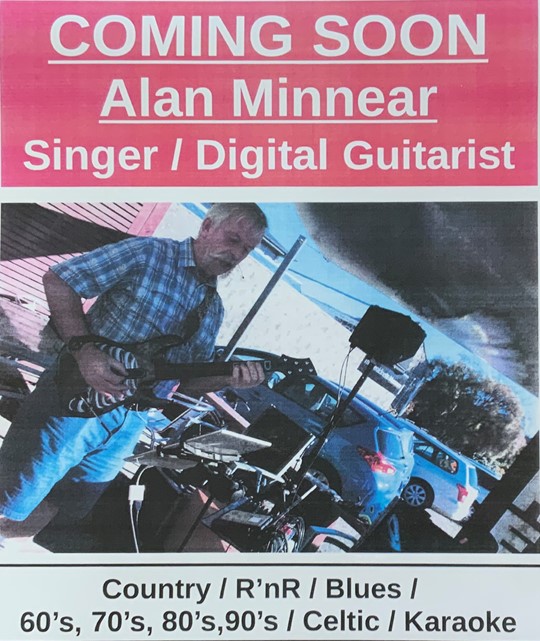 Alan Minnear - Singer and Digital Guitarist