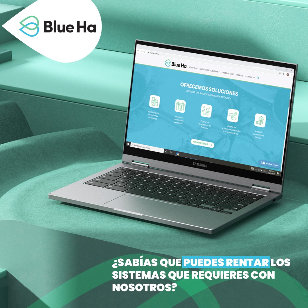 Blue Ha - ¿Sabías que puedes rentar los sistemas que... | Facebook