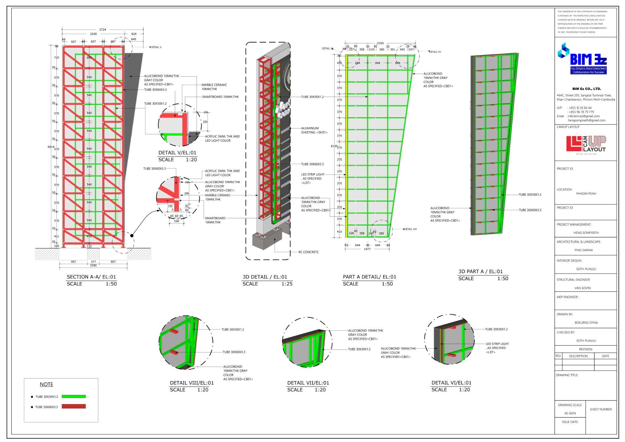 CamUp Layout - JO-03 North Park Signboard Detail Drawing....