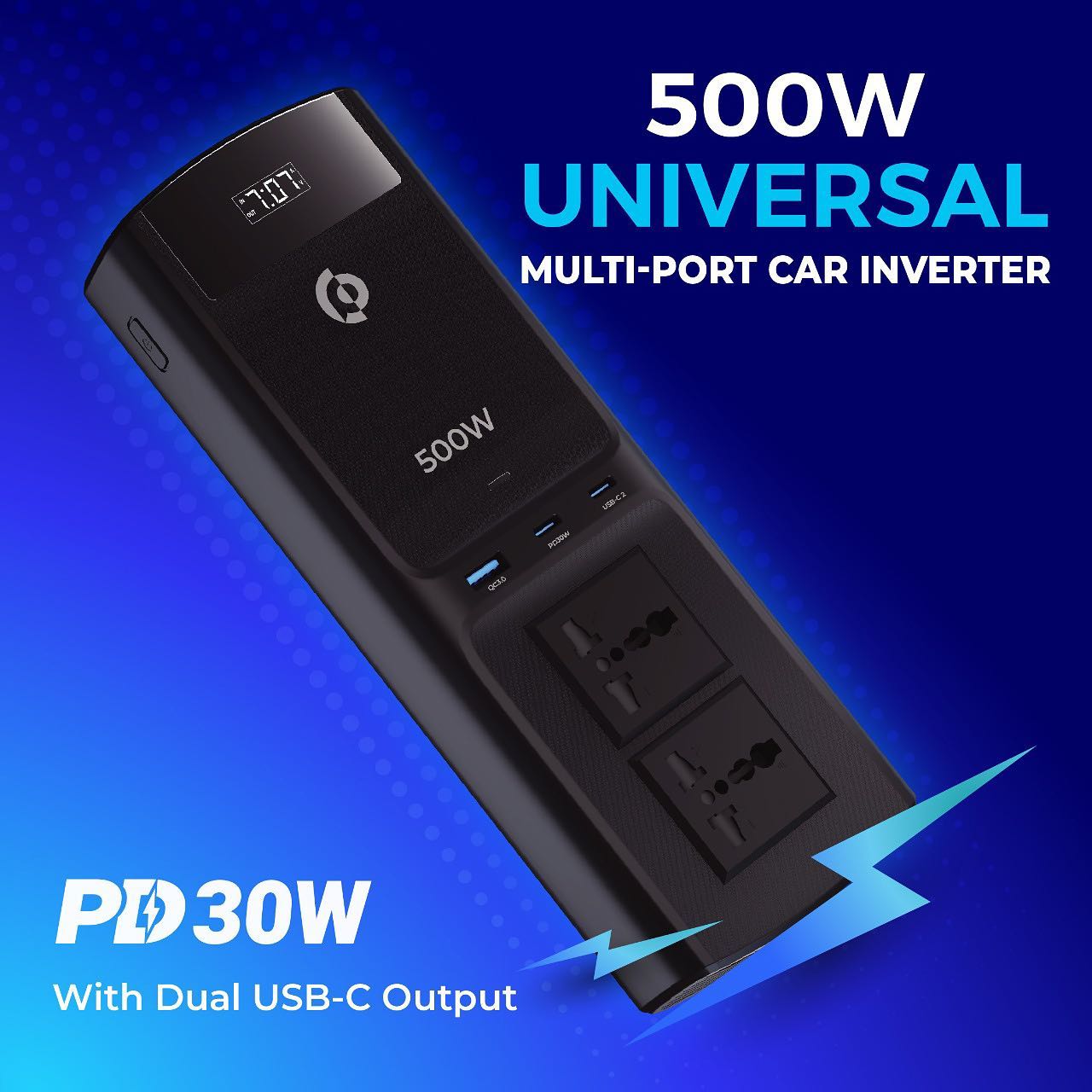 Powerology ᴹᴱ - Powerology 500W Universal Multi-Port Car... | Facebook