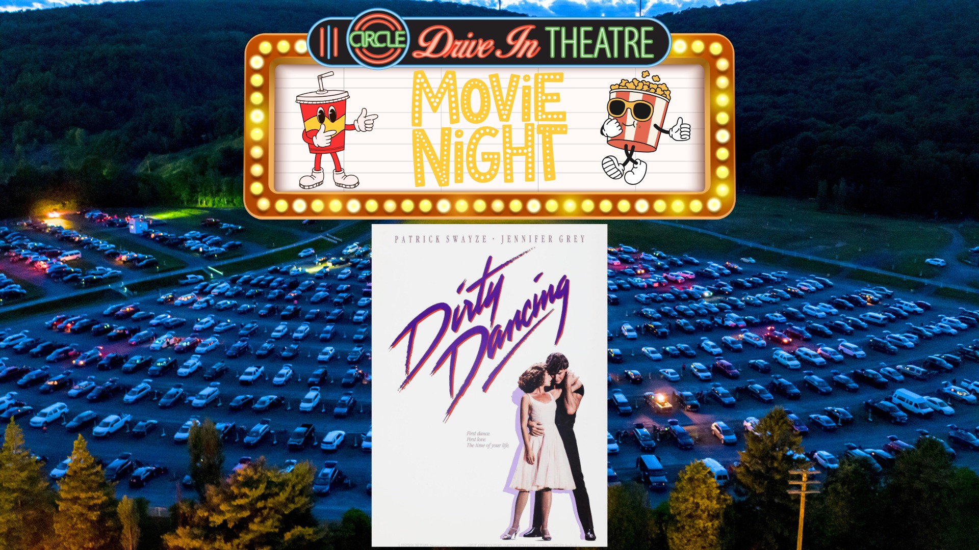 Summer Kickoff Movie featuring Dirty Dancing at Circle Drive-In