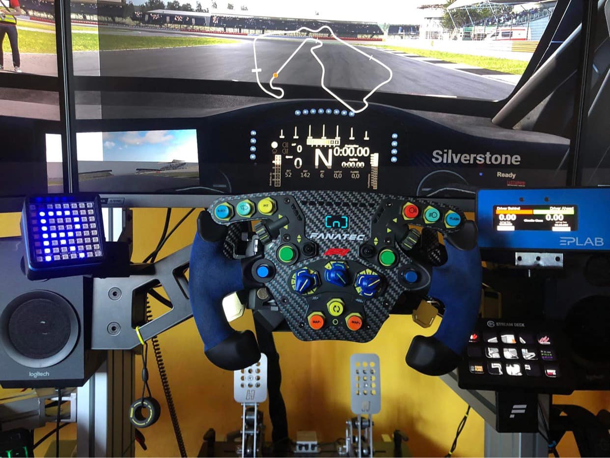 Shot from Claudio Citterio mounting... - EPLab Pro Simracing
