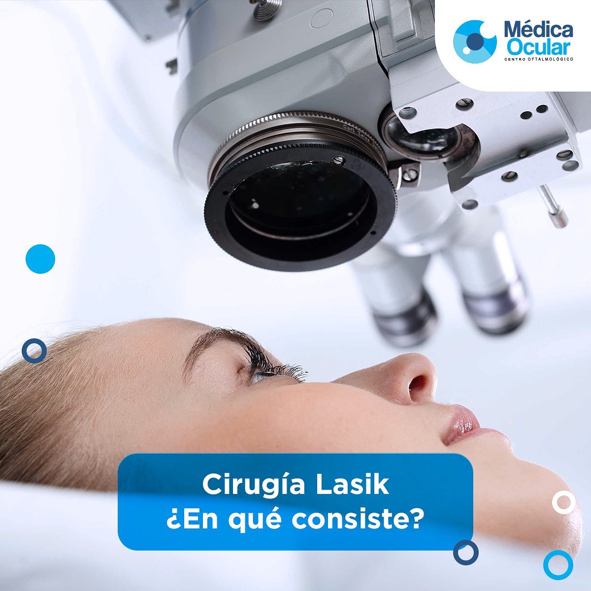 Médica Ocular - El Lasik es una cirugía refractiva que... | Facebook