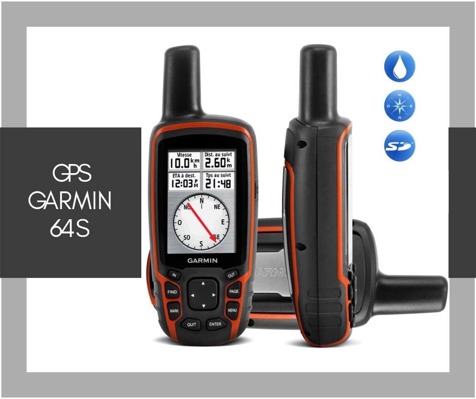 Garmin GPSMAP 64sx, GPS De Mano Con Altímetro Y Brújula, Precargado Con
